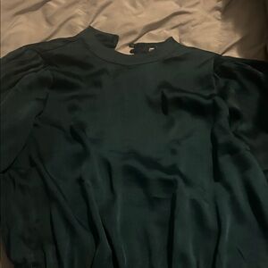 Pleione Teal Blouse